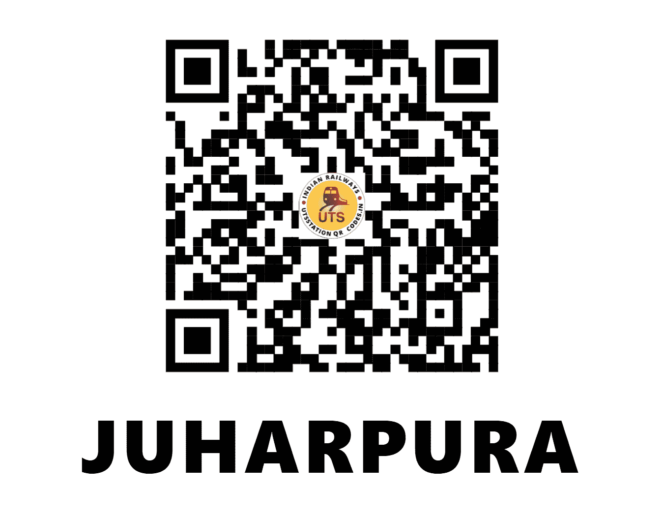 UTS QR Code for JUHARPURA - JOH (NW - RAJASTHAN)