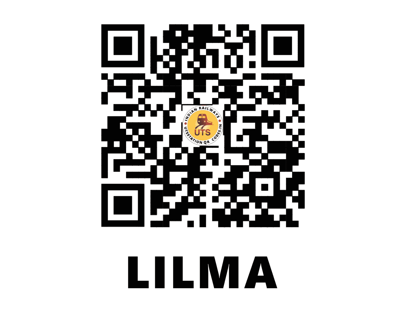 UTS QR Code for LILMA - LIL (NW - RAJASTHAN)