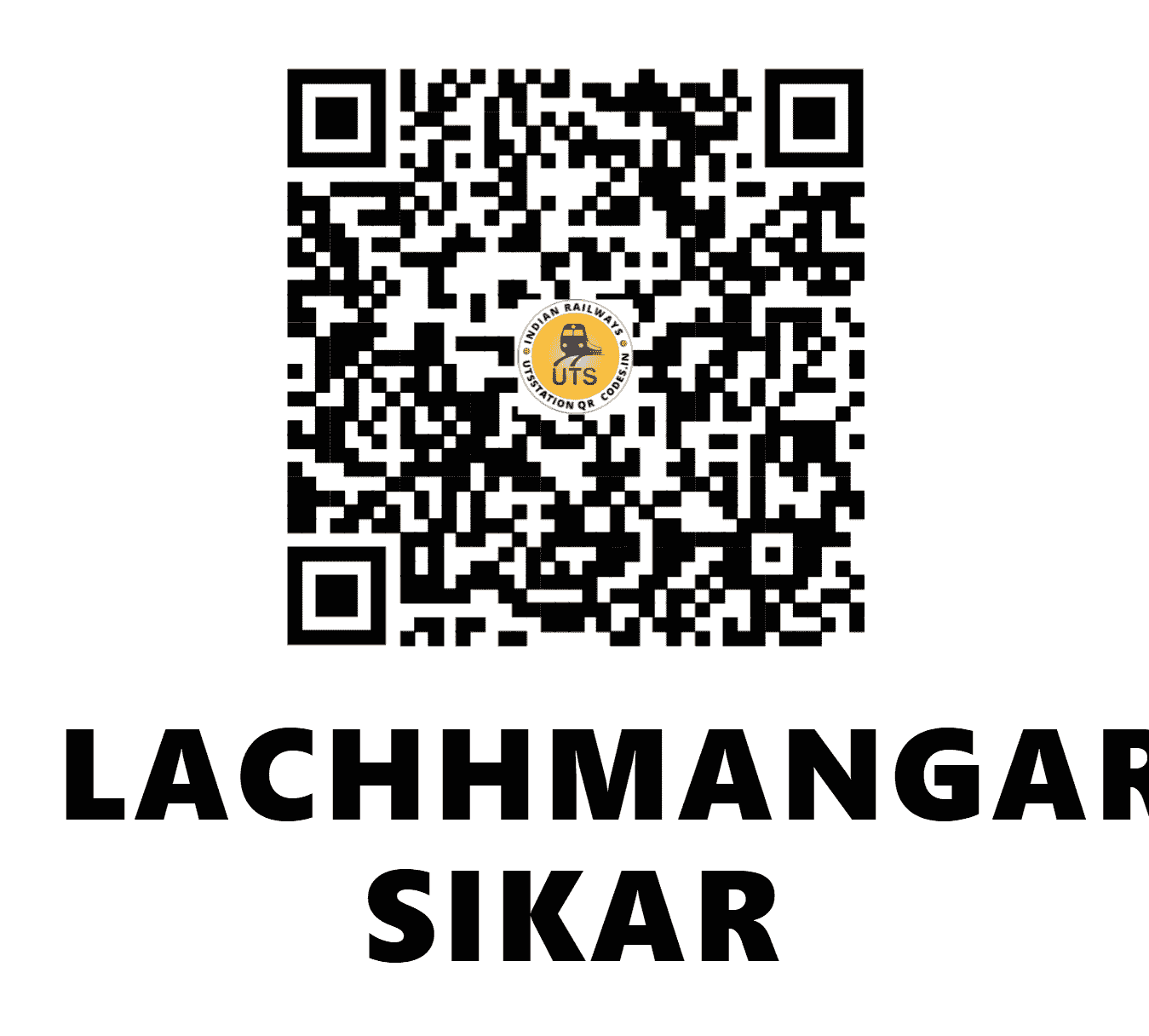 UTS QR Code for LACHHMANGARH-SIKAR - LNH (NW - RAJASTHAN)
