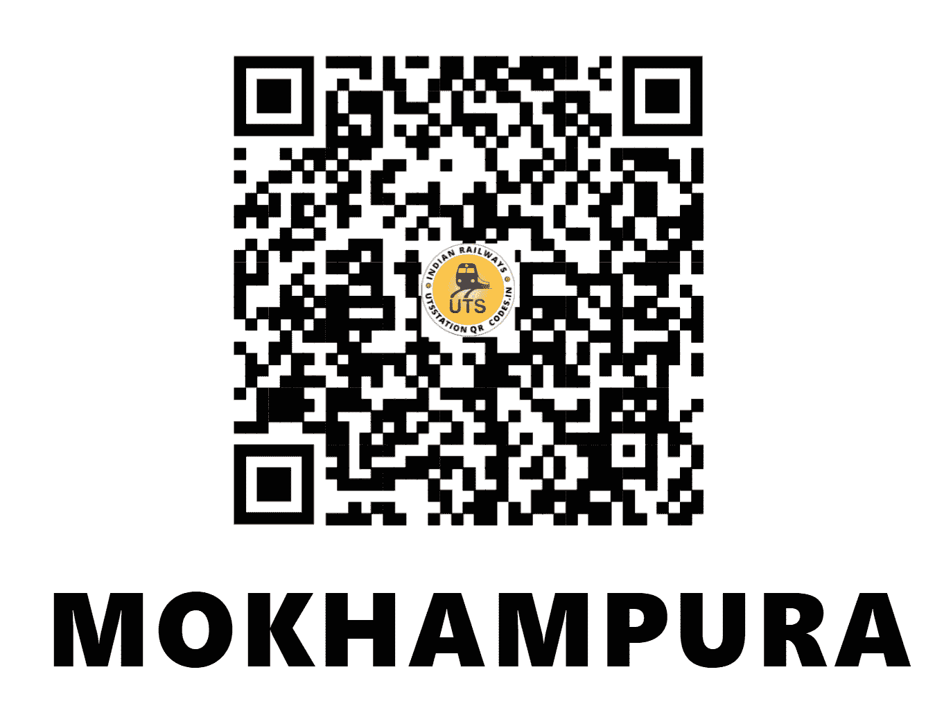 UTS QR Code for MOKHAMPURA - MAKH (NW - RAJASTHAN)