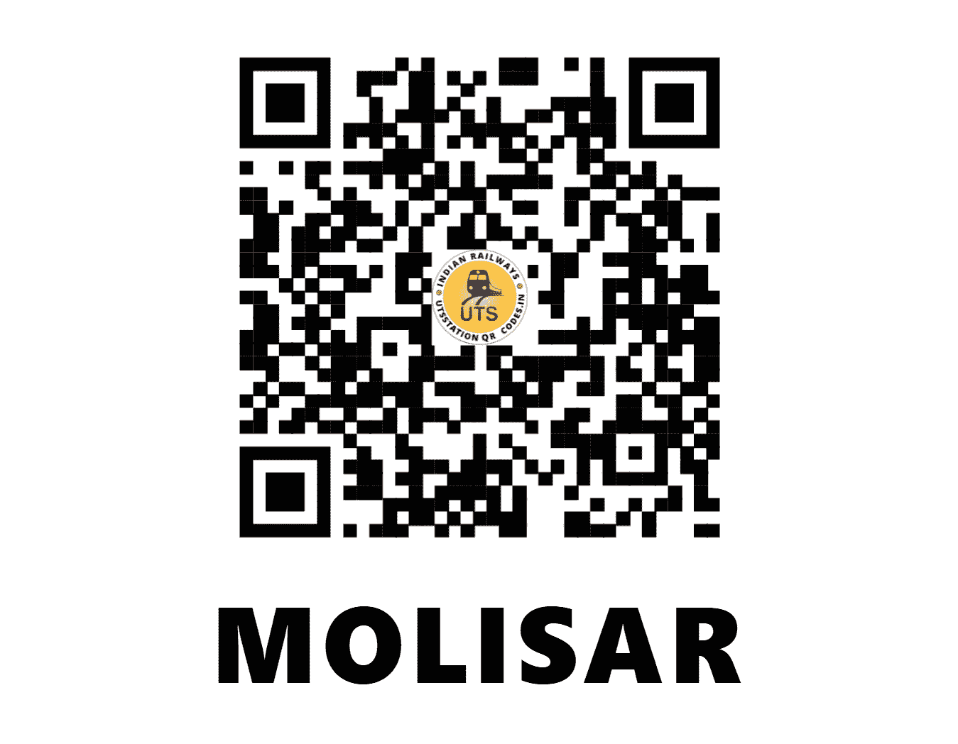 UTS QR Code for MOLISAR - MIO (NW - RAJASTHAN)
