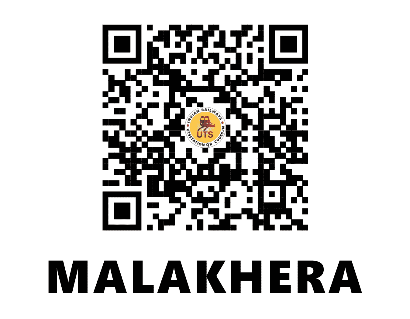 UTS QR Code for MALAKHERA - MKH (NW - RAJASTHAN)