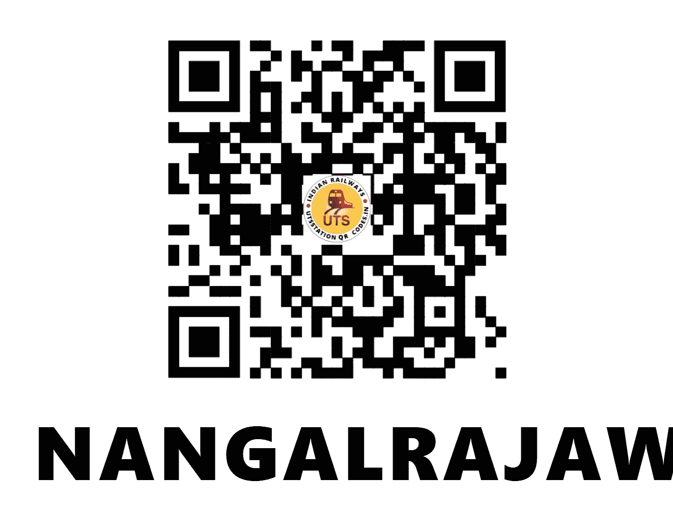 UTS QR Code for NANGALRAJAWATAN - NRWN (NW - RAJASTHAN)