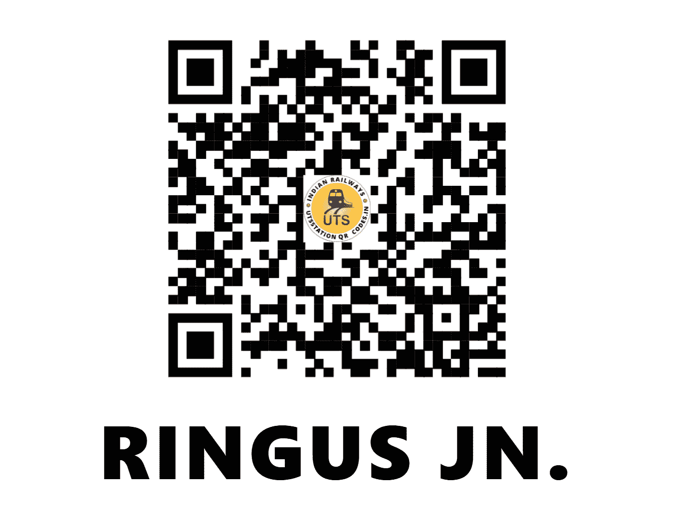 UTS QR Code for RINGUS JN. - RGS (NW - RAJASTHAN)