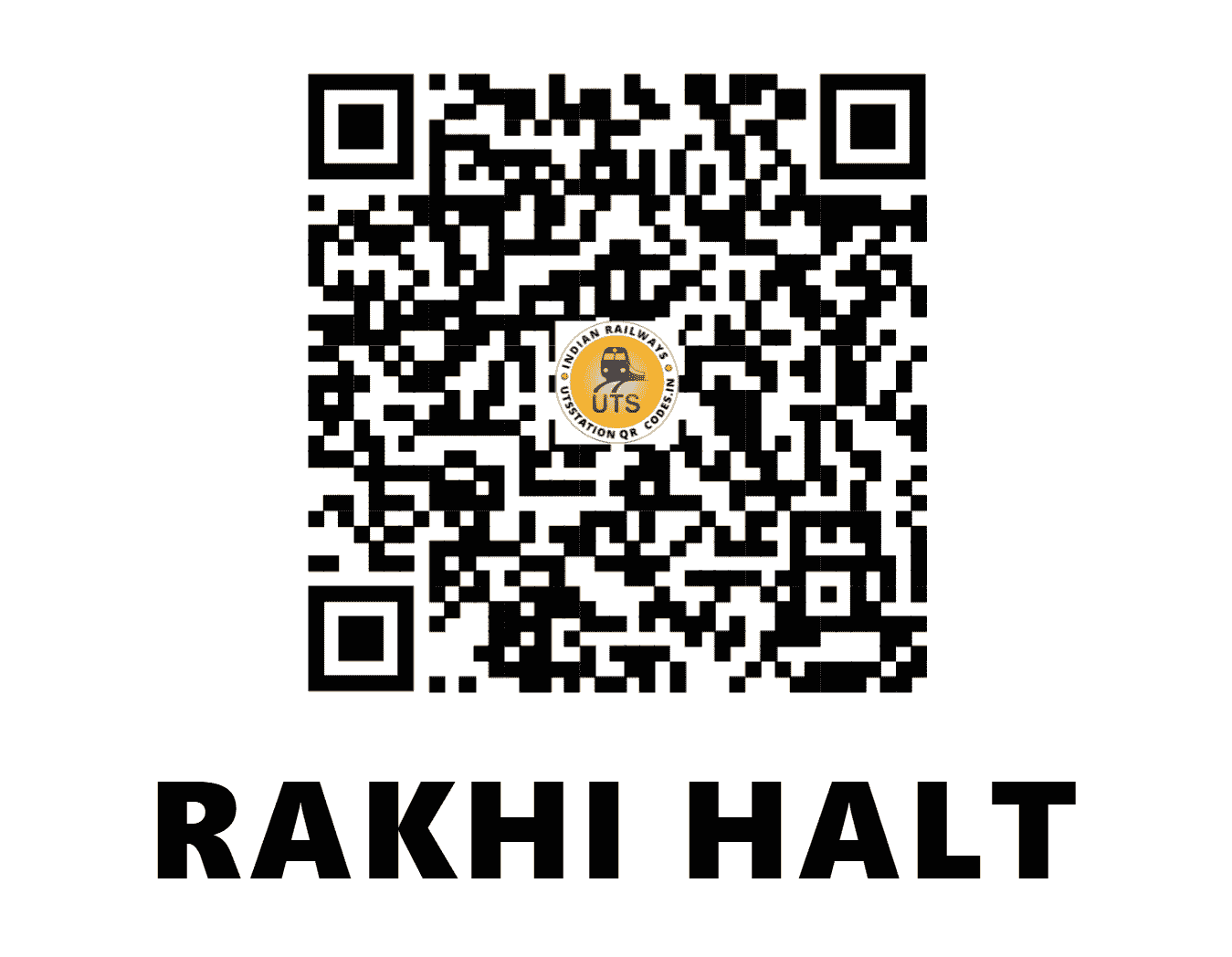 UTS QR Code for RAKHI HALT - RHI (NW - RAJASTHAN)
