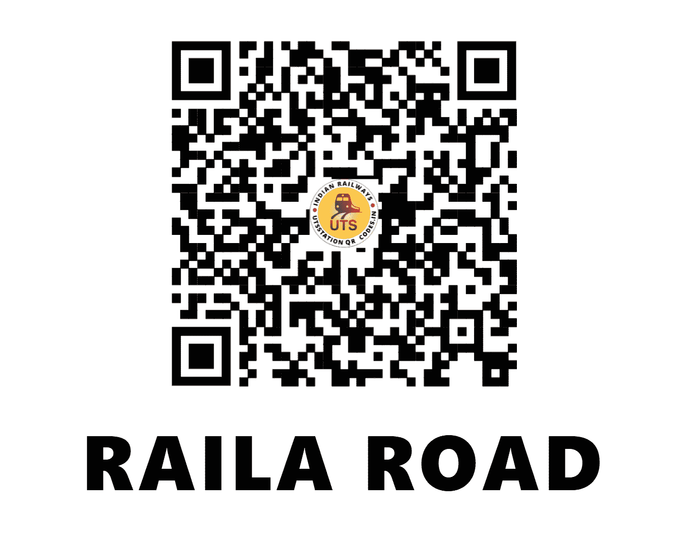 UTS QR Code for RAILA ROAD - RLR (NW - RAJASTHAN)
