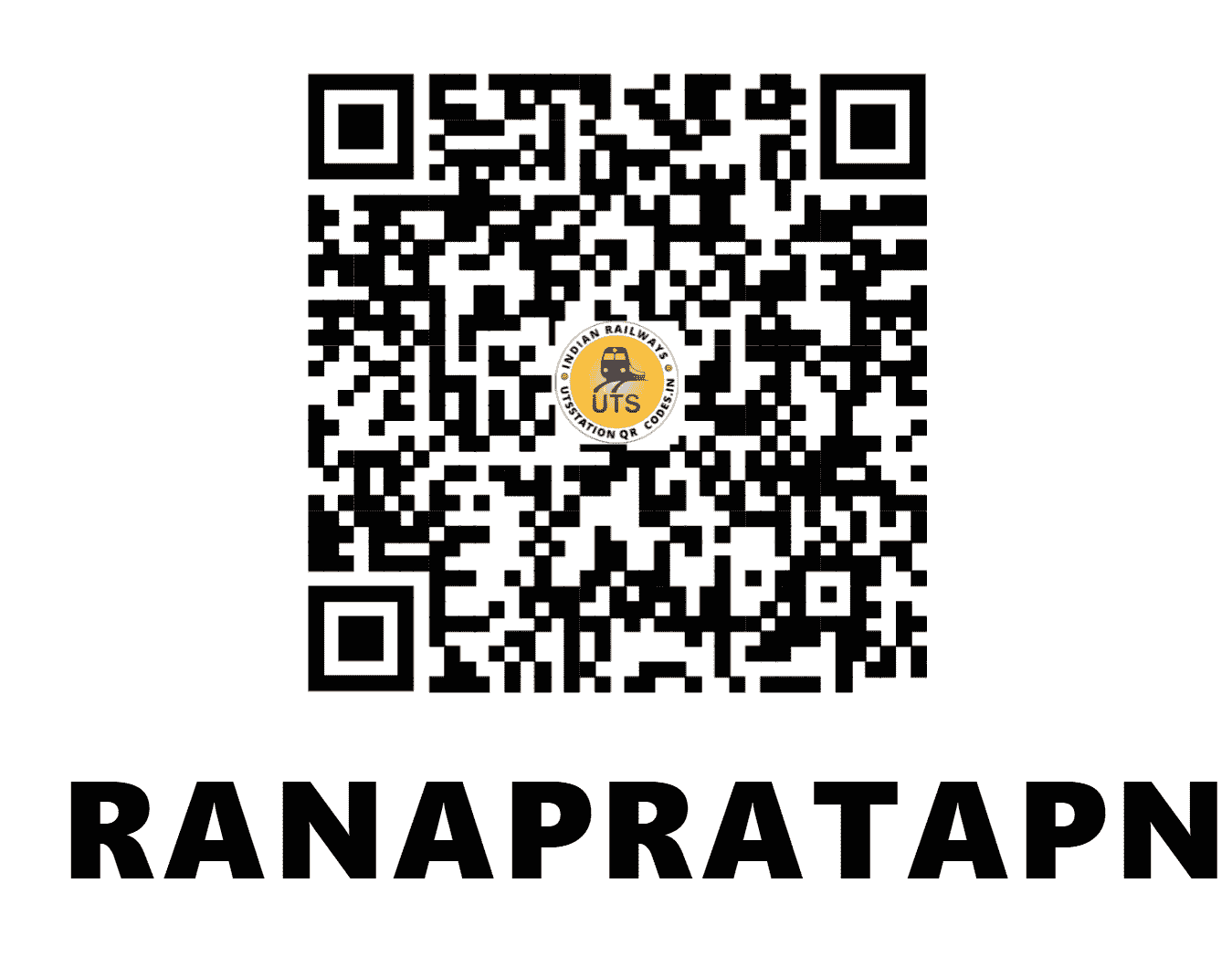 UTS QR Code for RANAPRATAPNAGAR - RPZ (NW - RAJASTHAN)
