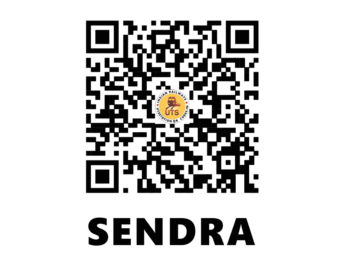 UTS QR Code for SENDRA - SEU (NW - RAJASTHAN)