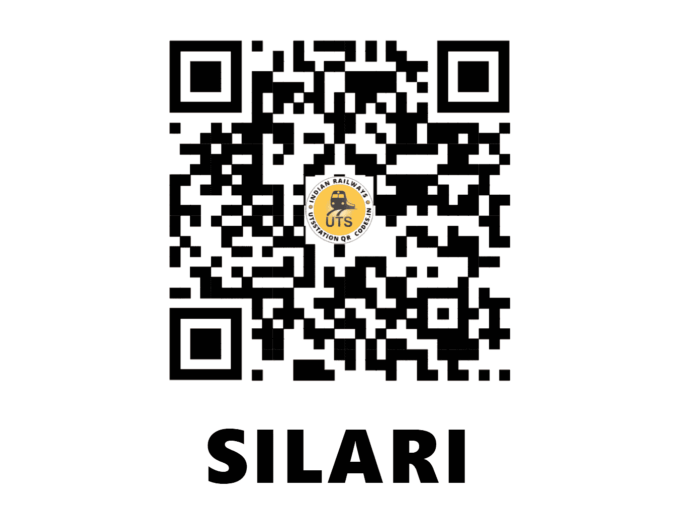 UTS QR Code for SILARI - SILR (NW - RAJASTHAN)