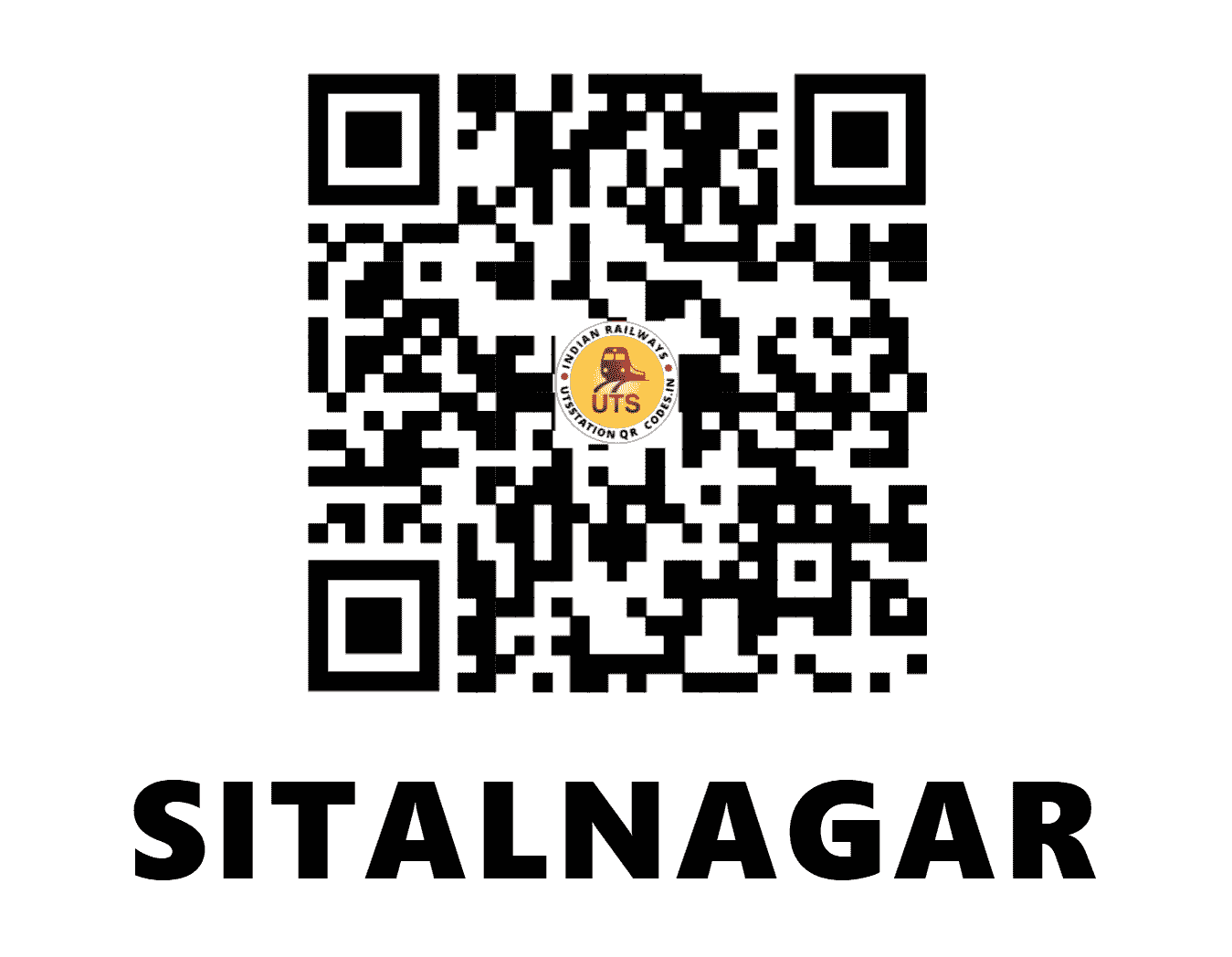 UTS QR Code for SITALNAGAR - STNR (NW - RAJASTHAN)