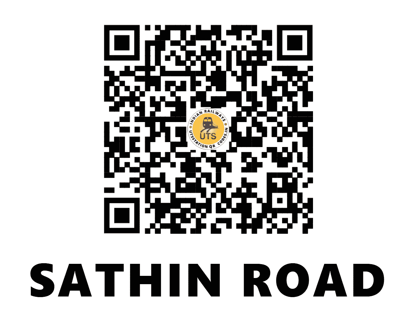 UTS QR Code for SATHIN ROAD - SWF (NW - RAJASTHAN)