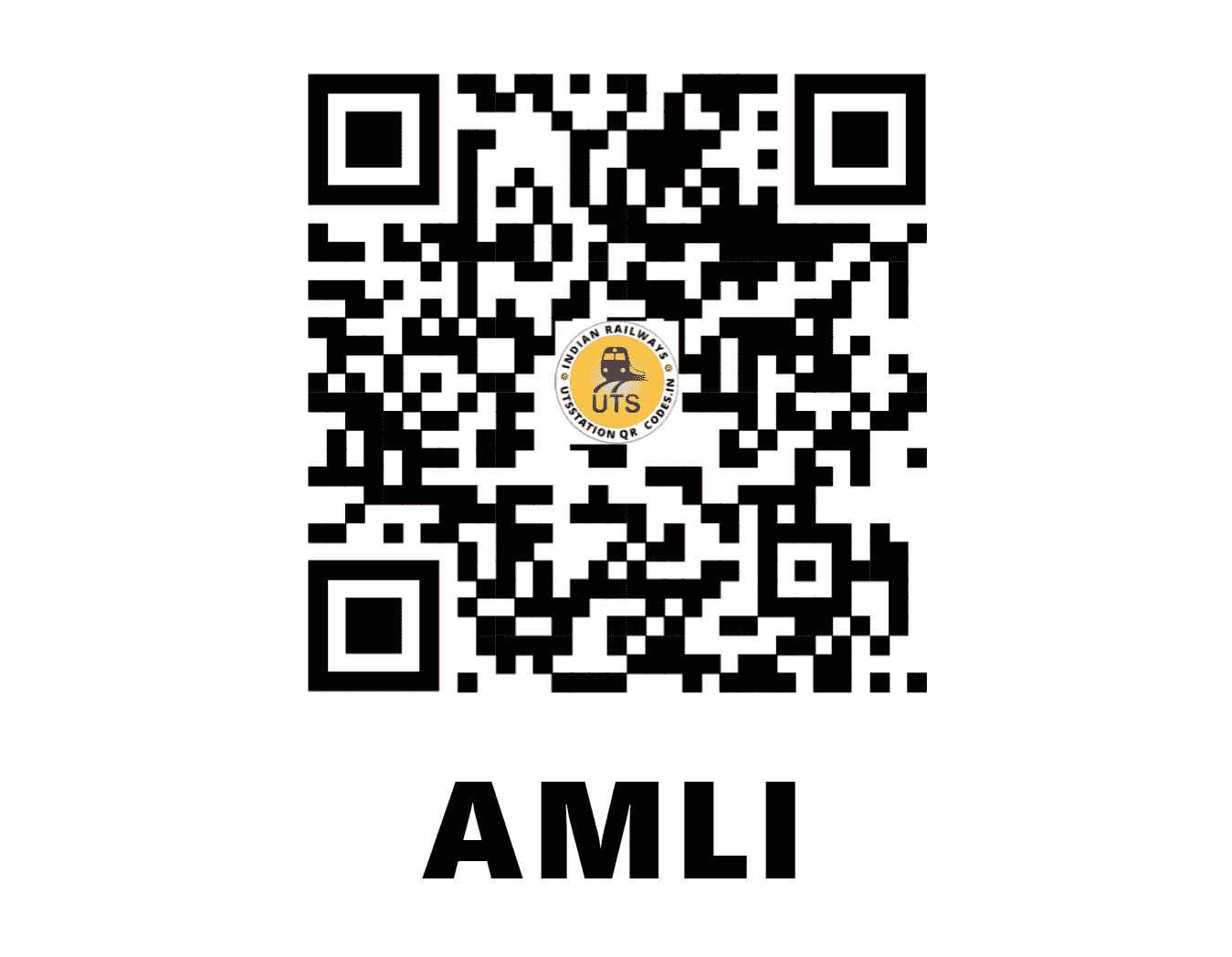 UTS QR Code for AMLI - AMLI (WC - RAJASTHAN)