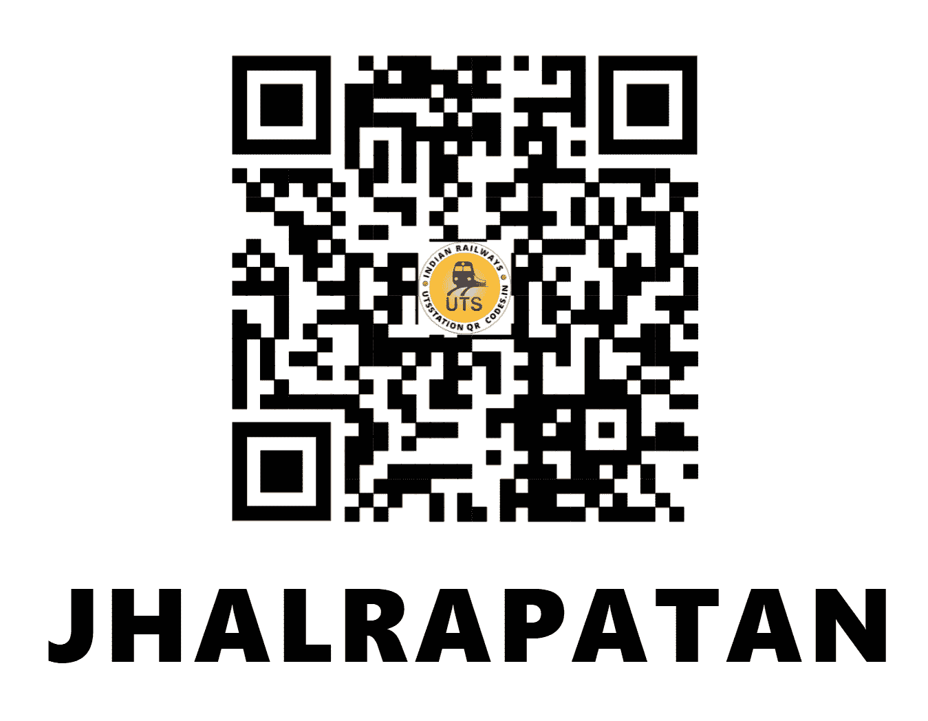 UTS QR Code for JHALRAPATAN - JAPN (WC - RAJASTHAN)