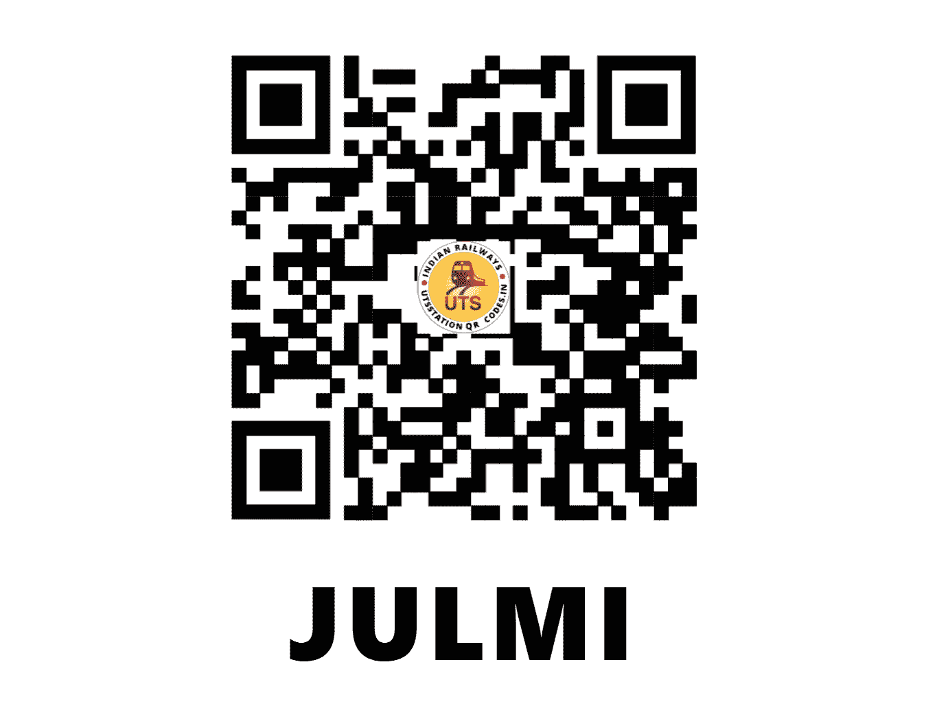 UTS QR Code for JULMI - JLF (WC - RAJASTHAN)