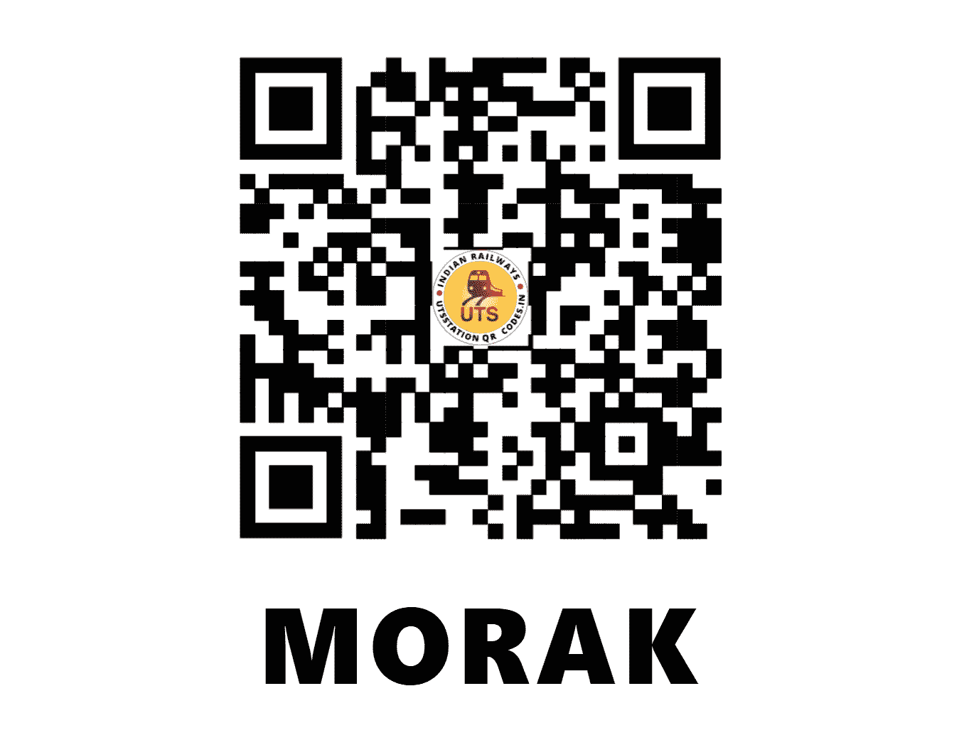 UTS QR Code for MORAK - MKX (WC - RAJASTHAN)