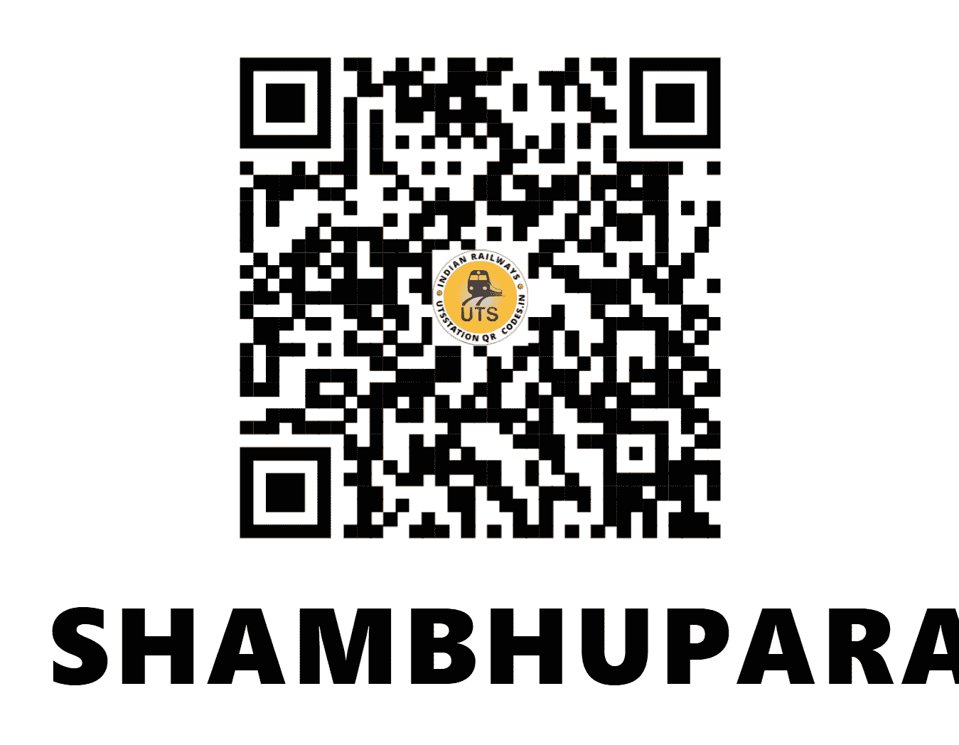 UTS QR Code for SHAMBHUPARA - SMP (WR - RAJASTHAN)