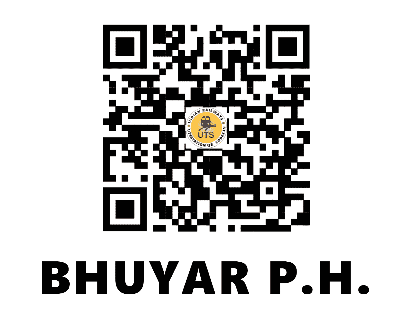 UTS QR Code for BHUYAR P.H. - BHRH (SB - )