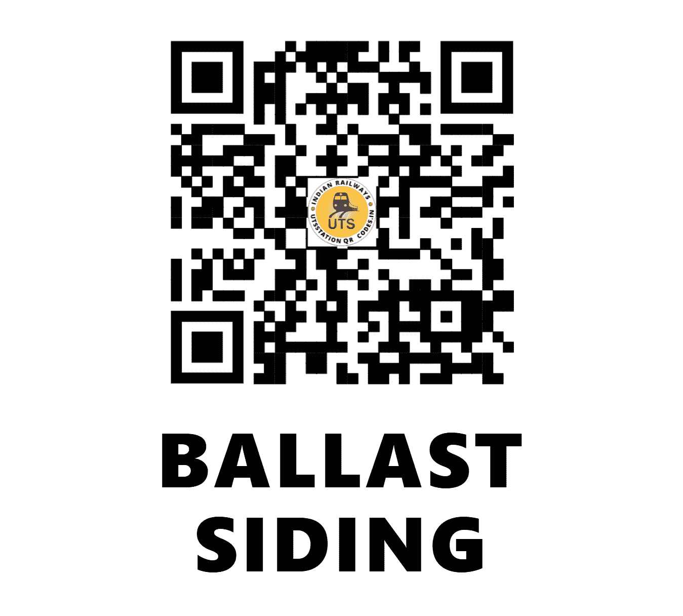 UTS QR Code for BALLAST SIDING - BSK (SB - )