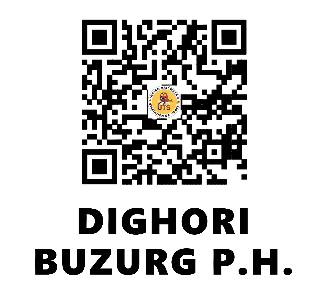 UTS QR Code for DIGHORI BUZURG P.H. - DGY (SB - )