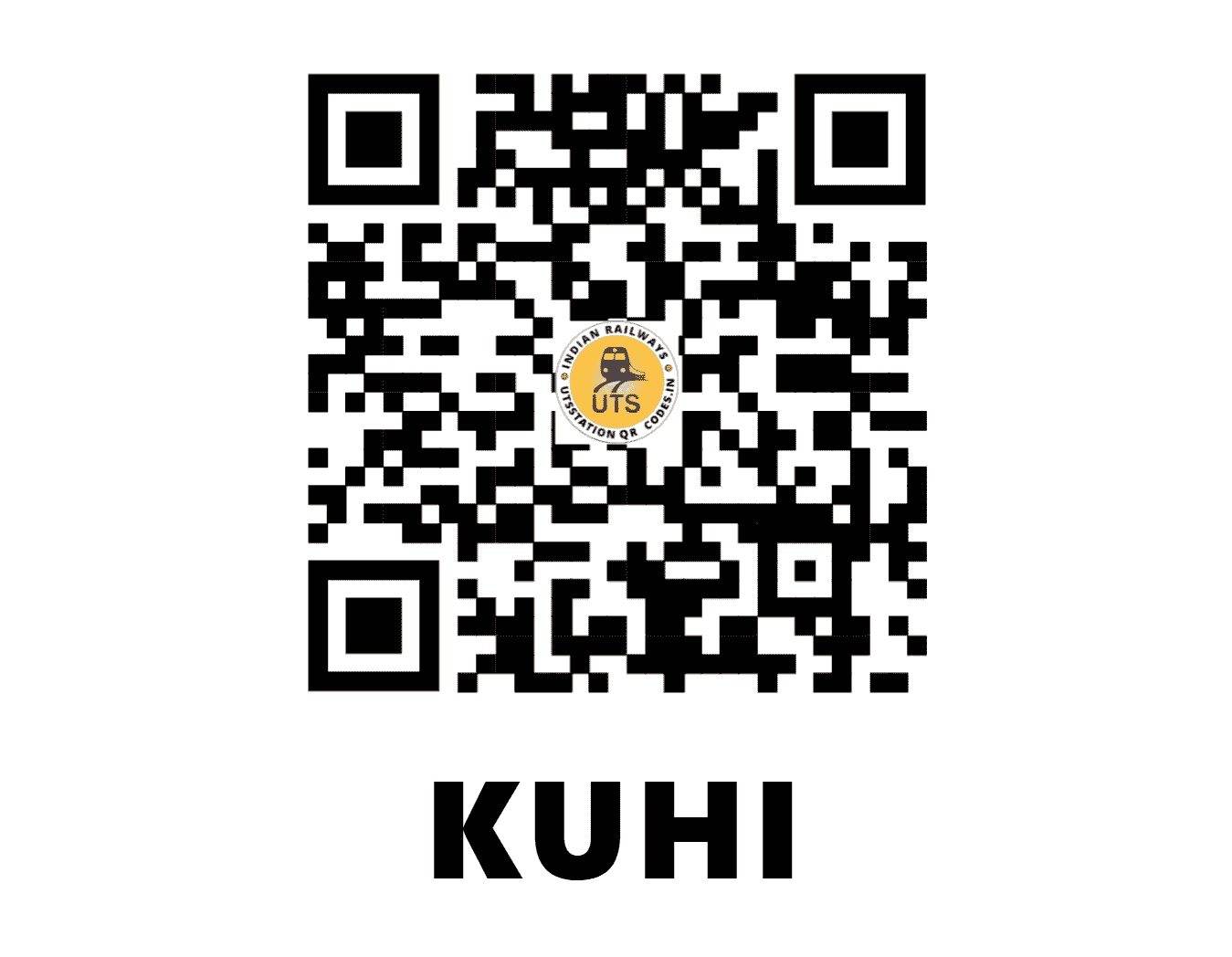 UTS QR Code for KUHI - KUHI (SB - )