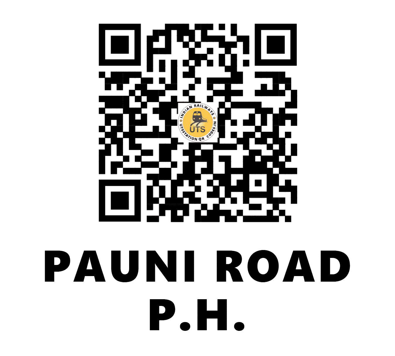 UTS QR Code for PAUNI ROAD P.H. - PNRD (SB - )