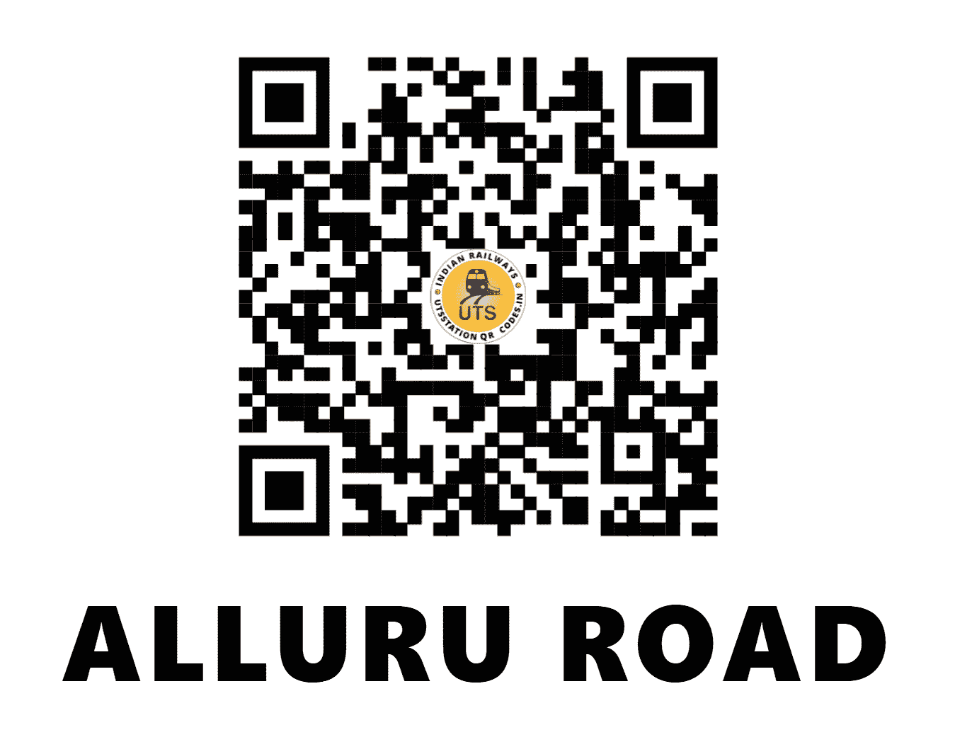 UTS QR Code for ALLURU ROAD - AXR (SC - )
