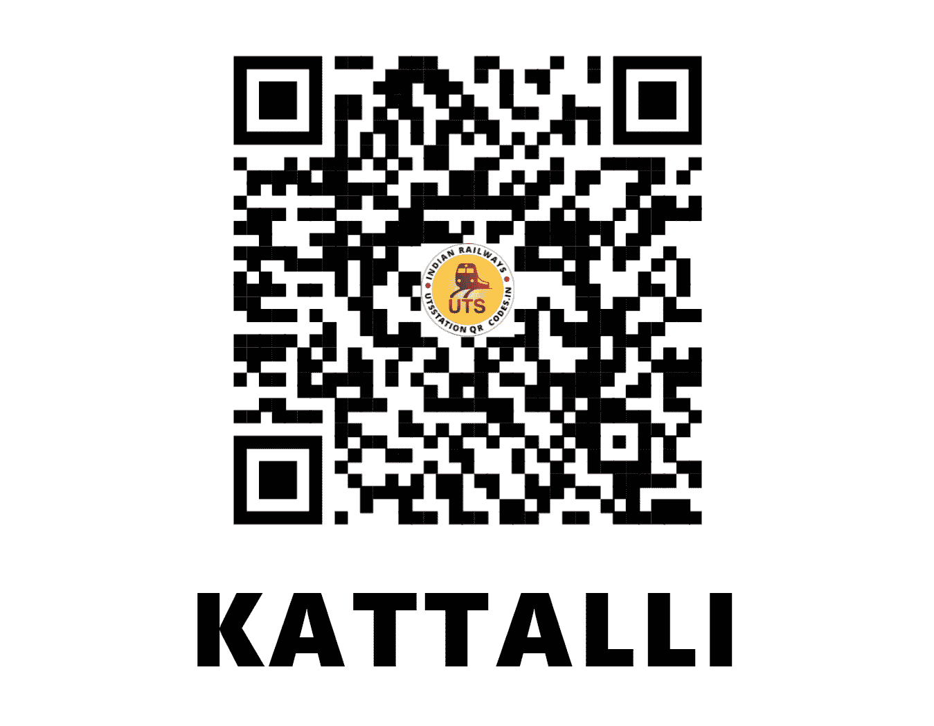 UTS QR Code for KATTALLI - KTAI (SC - )