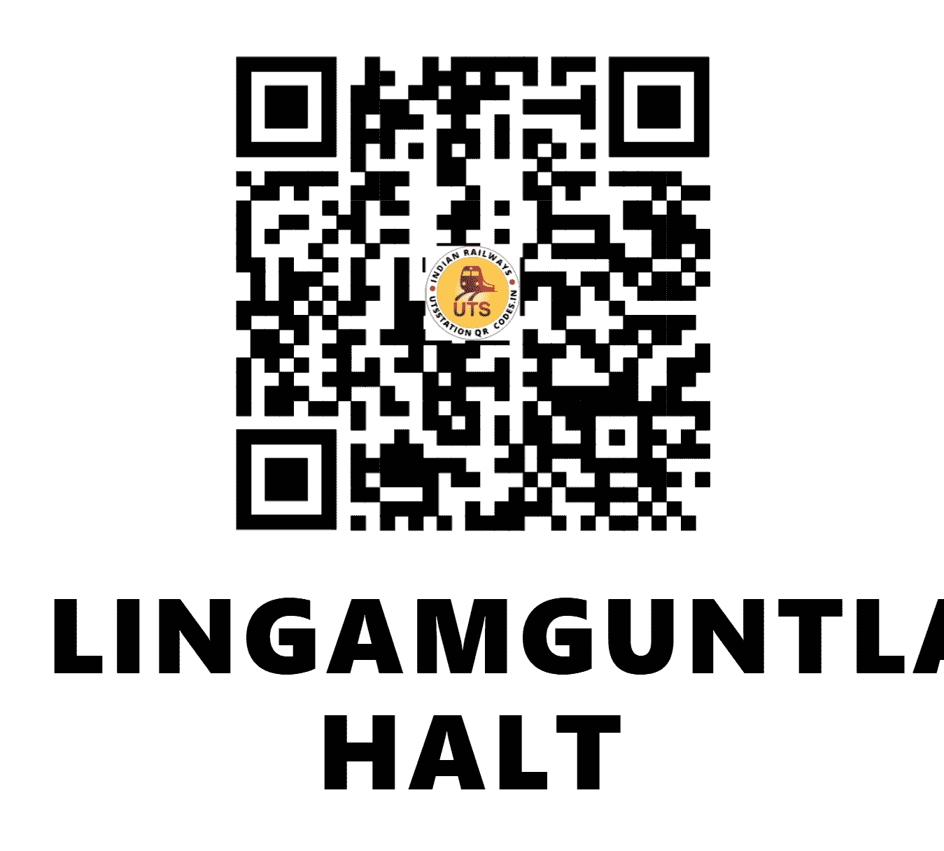 UTS QR Code for LINGAMGUNTLA HALT - LIN (SC - )