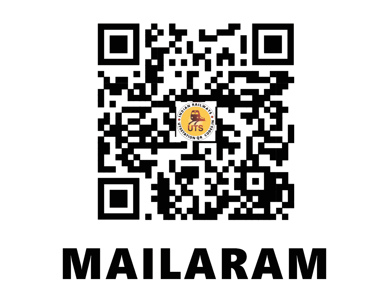 UTS QR Code for MAILARAM - MWY (SC - )