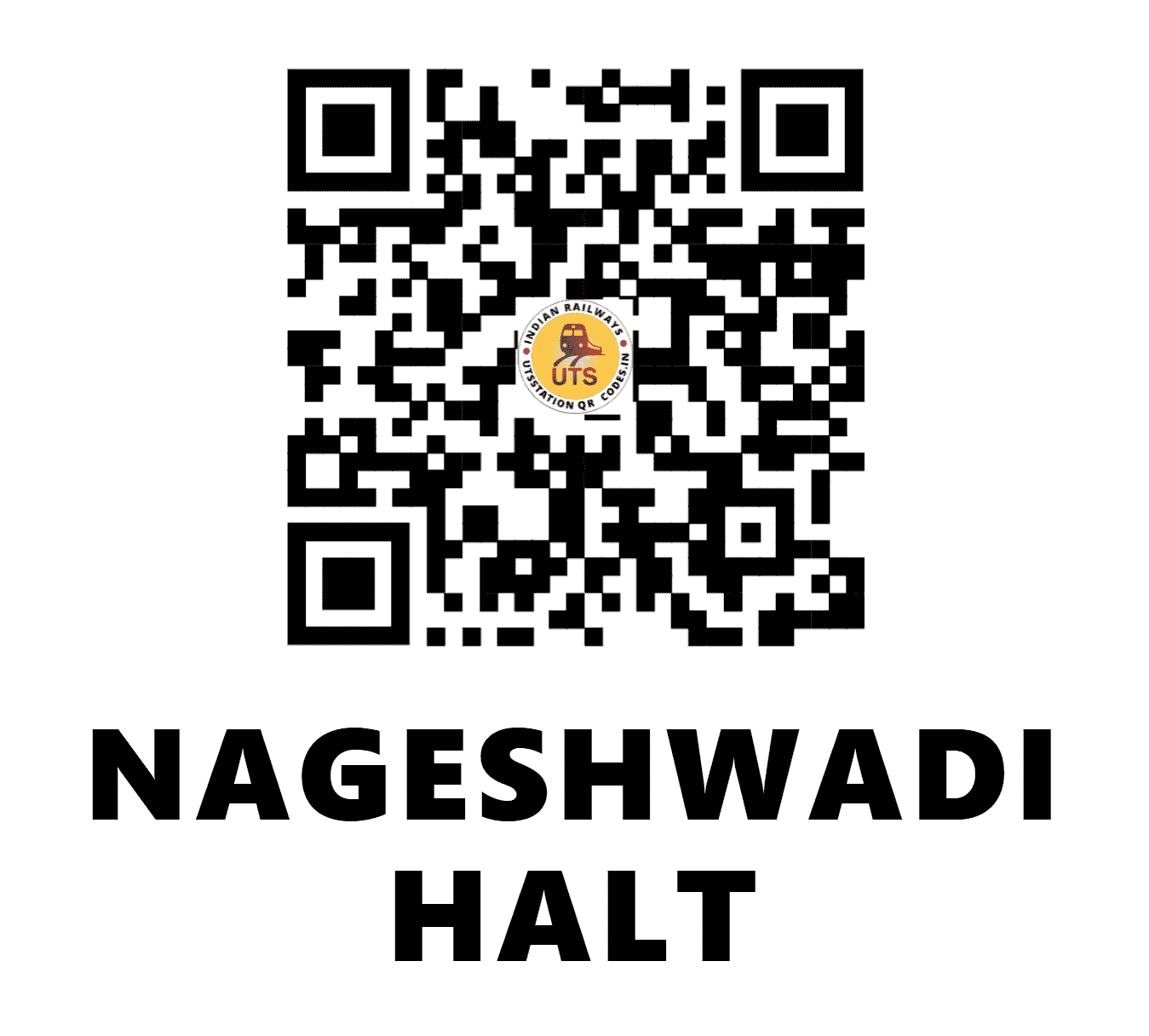 UTS QR Code for NAGESHWADI HALT - NGHW (SC - )
