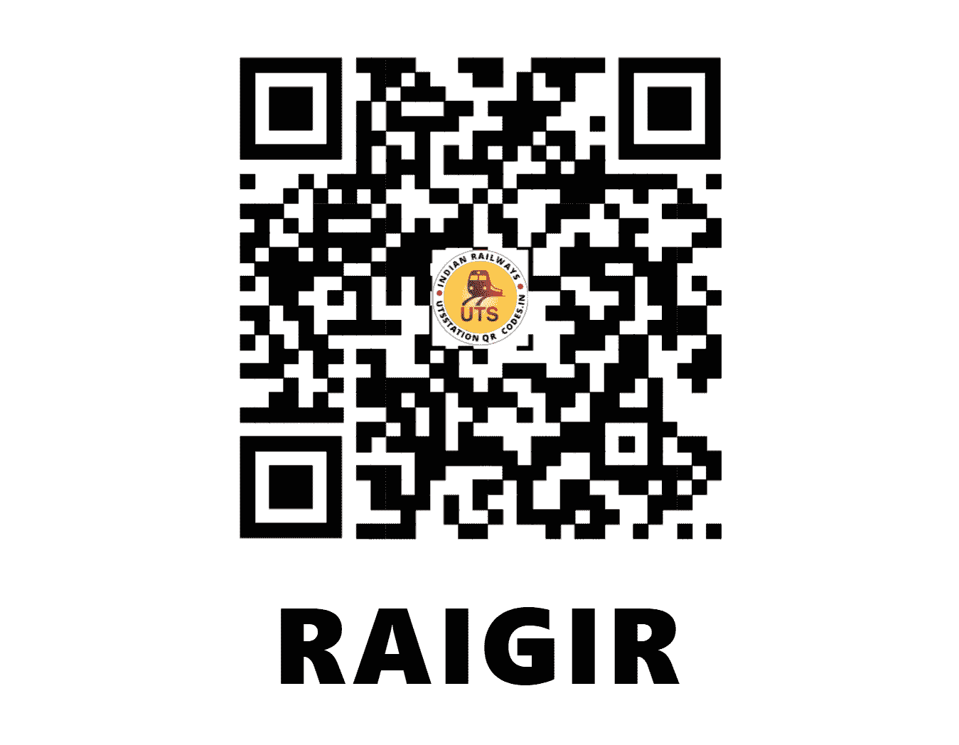 UTS QR Code for RAIGIR - RAG (SC - )