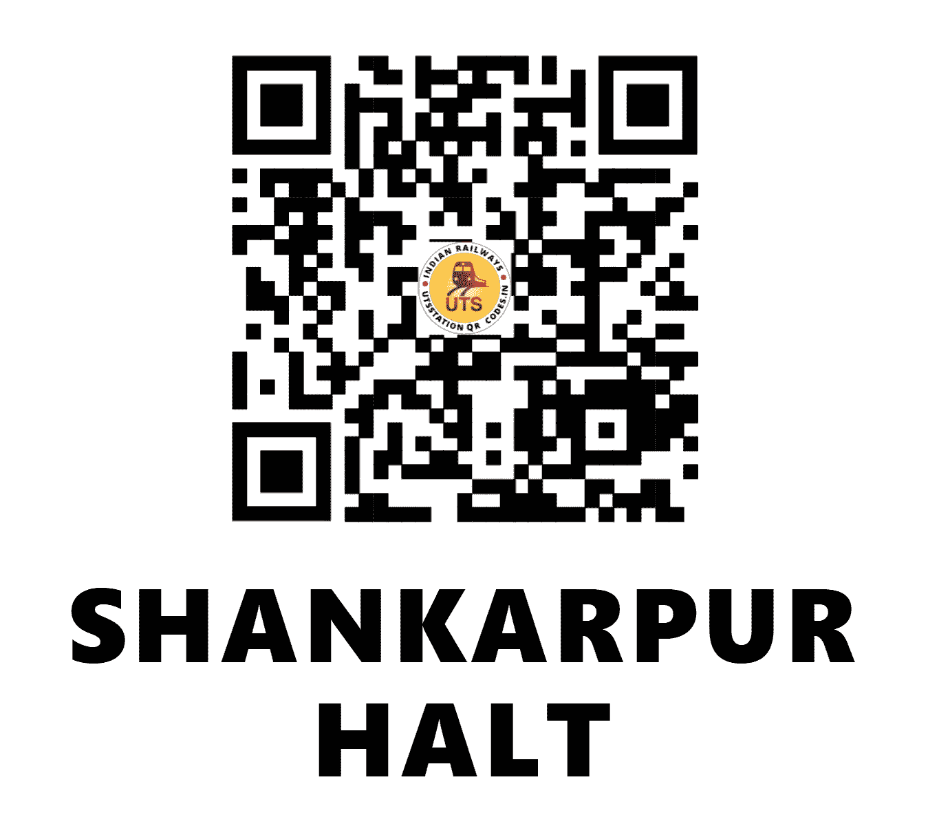 UTS QR Code for SHANKARPUR HALT - SNPH (SC - )