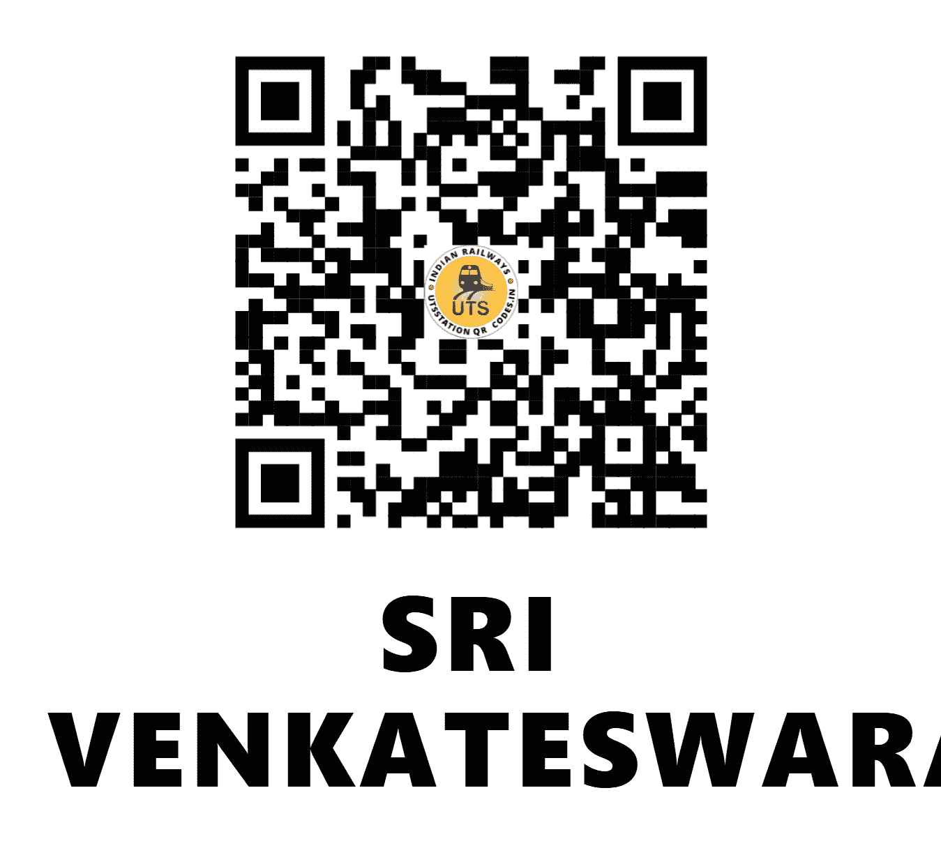 UTS QR Code for SRI VENKATESWARAPALE - SVPM (SC - )