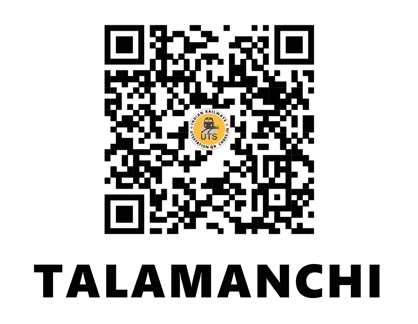 UTS QR Code for TALAMANCHI - TMC (SC - )
