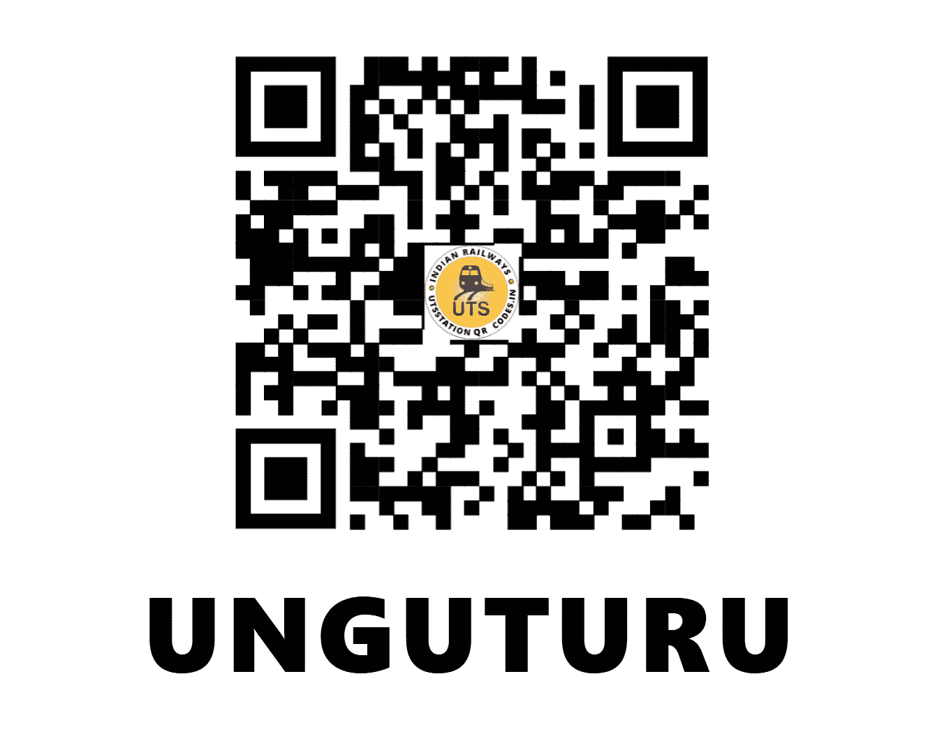 UTS QR Code for UNGUTURU - VGT (SC - )