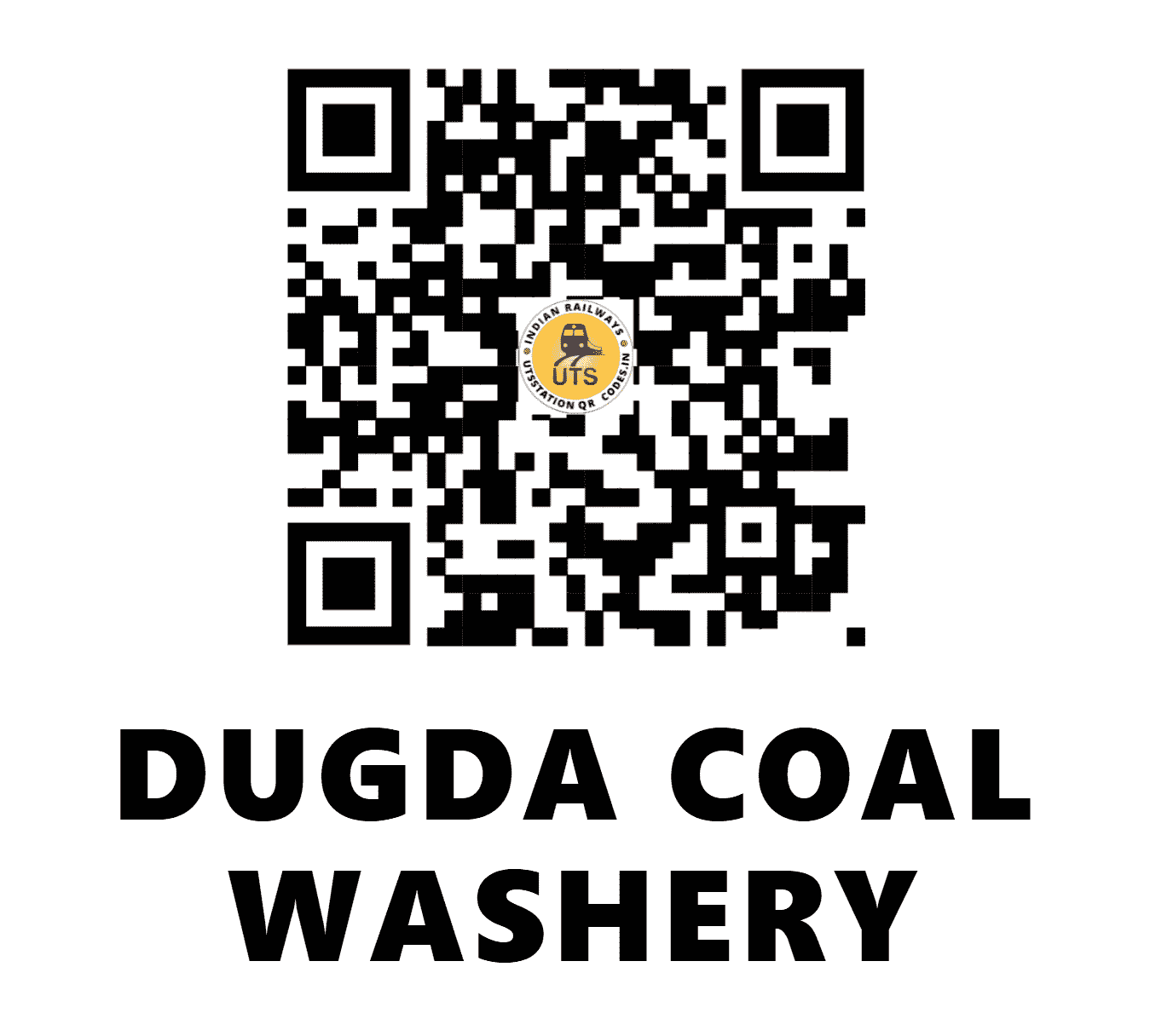 UTS QR Code for DUGDA COAL WASHERY - DUGD (SE - )