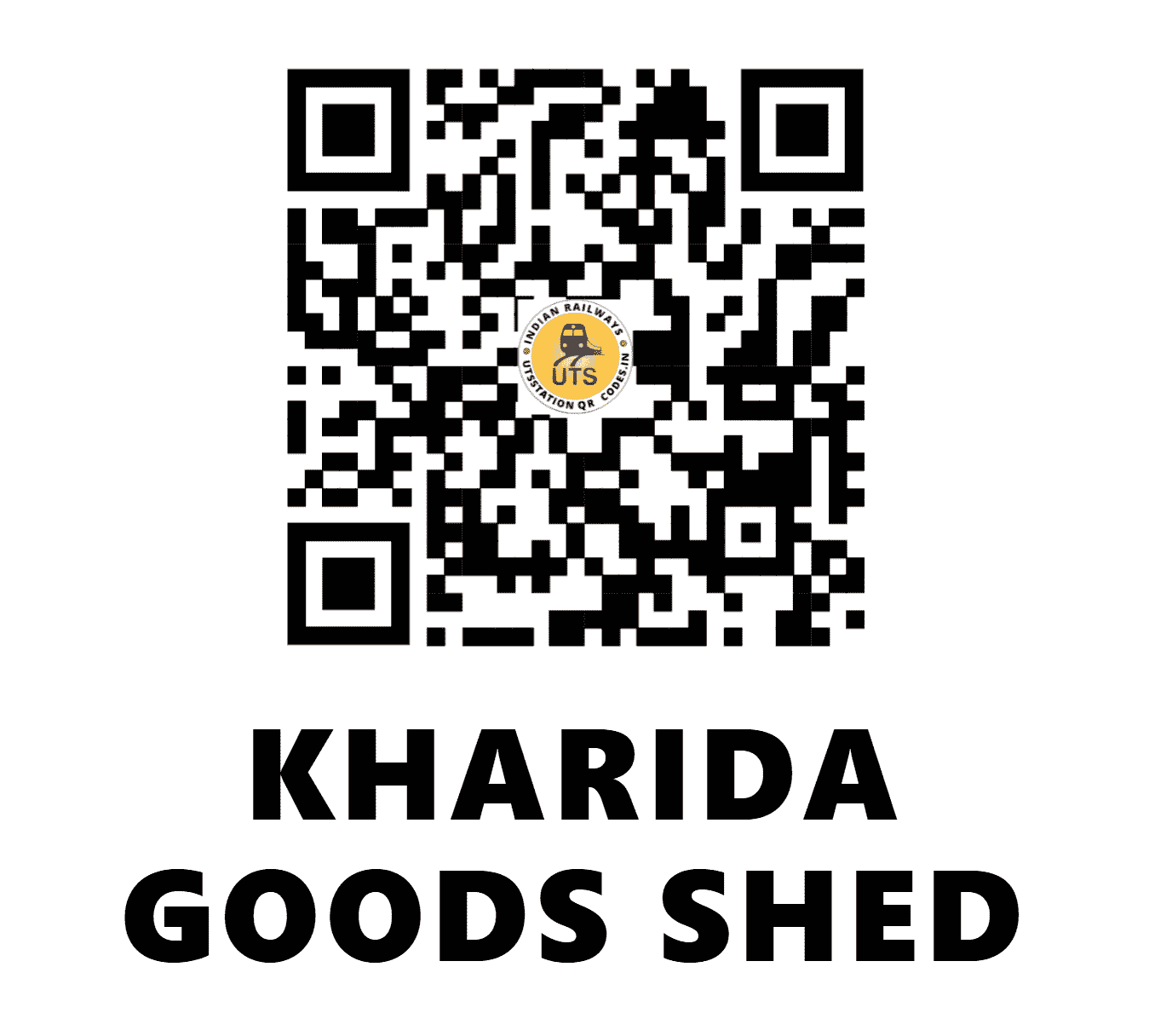 UTS QR Code for KHARIDA GOODS SHED - KAF (SE - )