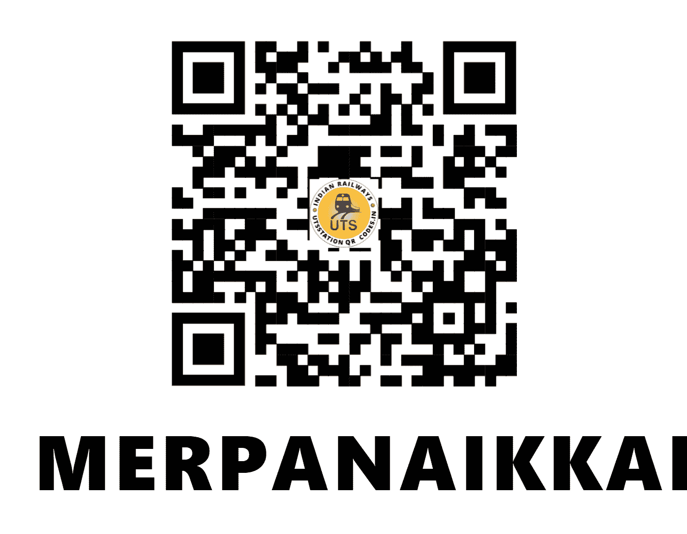 UTS QR Code for MERPANAIKKADU - MPX (SR - )
