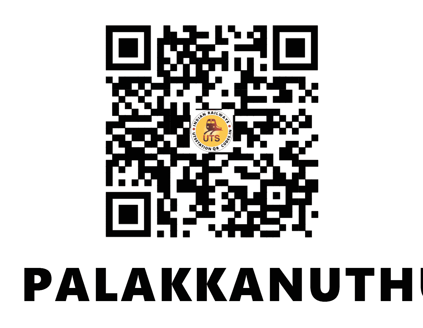 UTS QR Code for PALAKKANUTHU - PLKN (SR - )