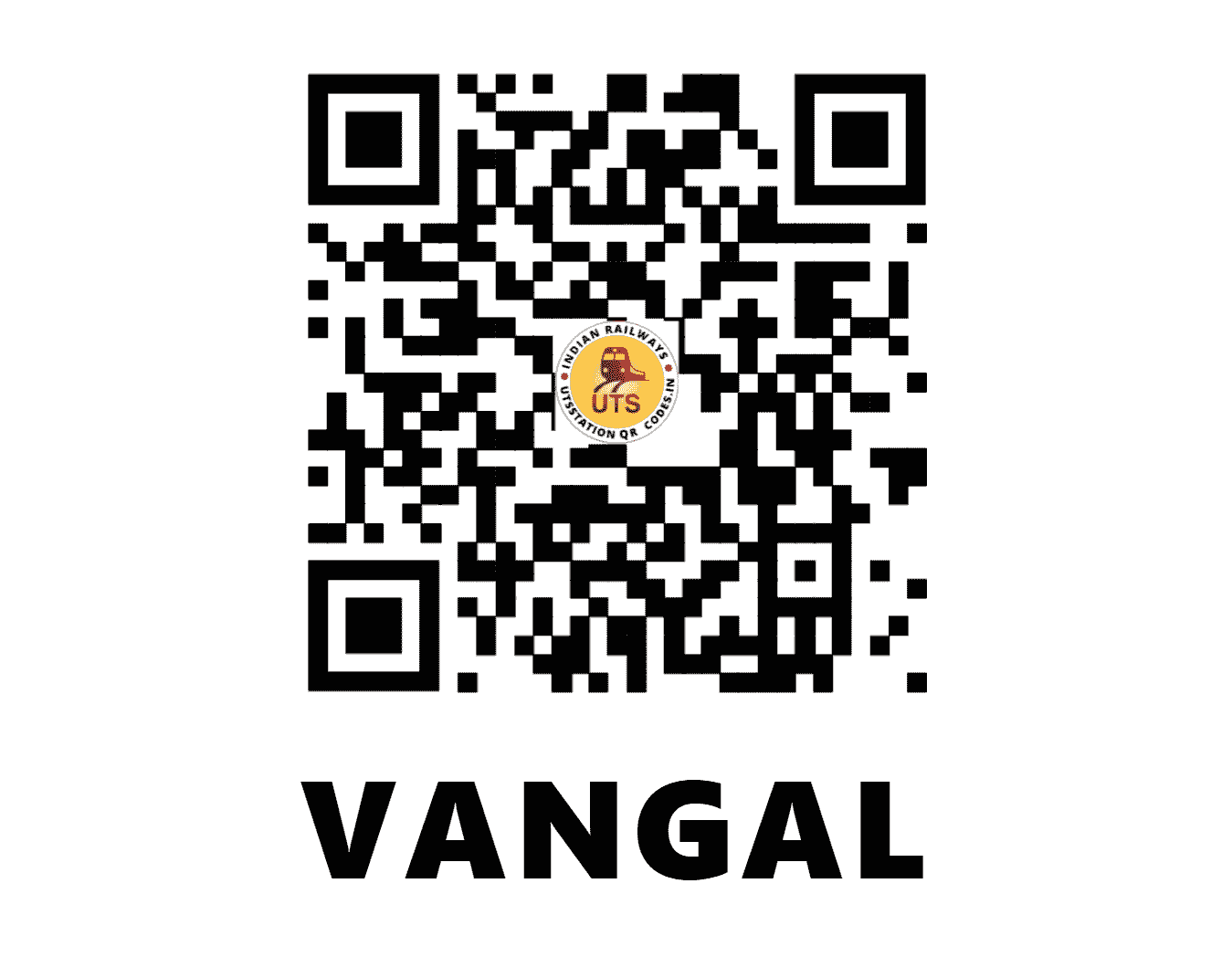 UTS QR Code for VANGAL - VNGL (SR - )