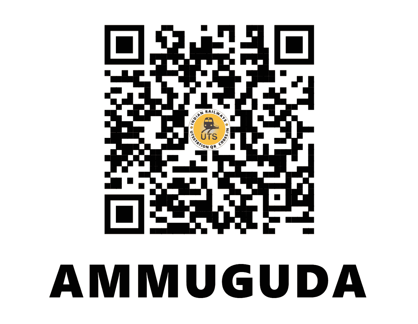 UTS QR Code for AMMUGUDA - AMGU (SC - TELANGANA)
