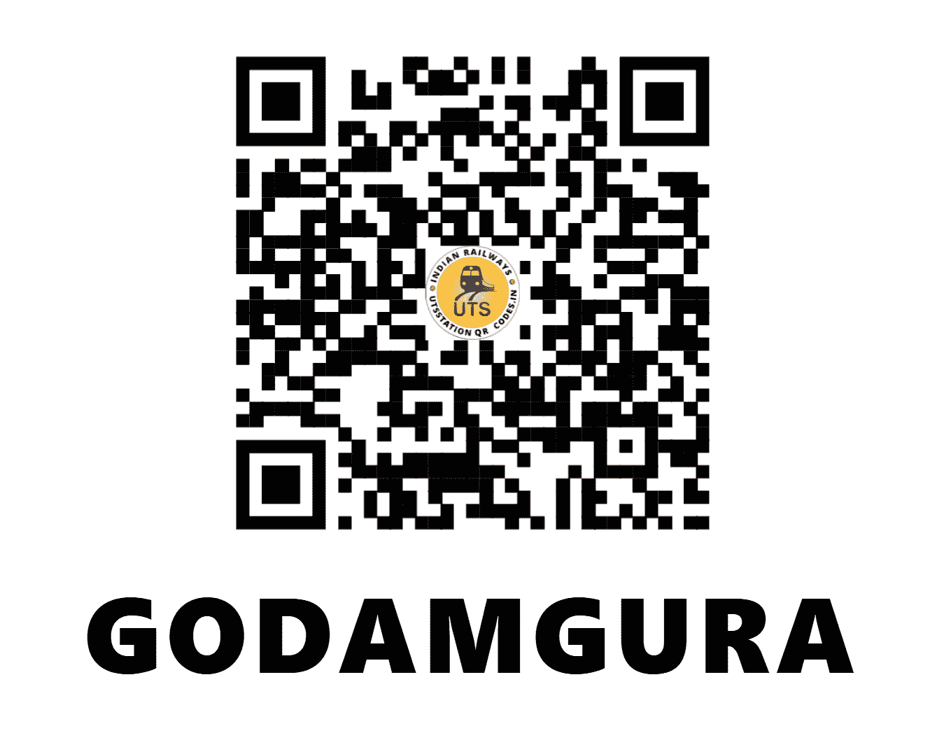 UTS QR Code for GODAMGURA - GDQ (SC - TELANGANA)
