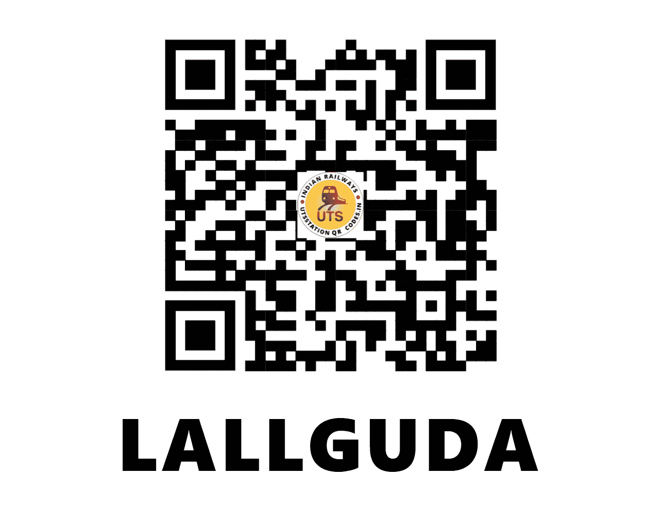 UTS QR Code for LALLGUDA - LGD (SC - TELANGANA)