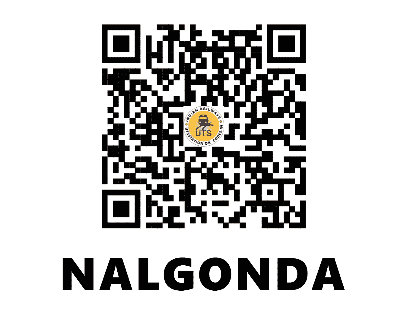 UTS QR Code for NALGONDA - NLDA (SC - TELANGANA)