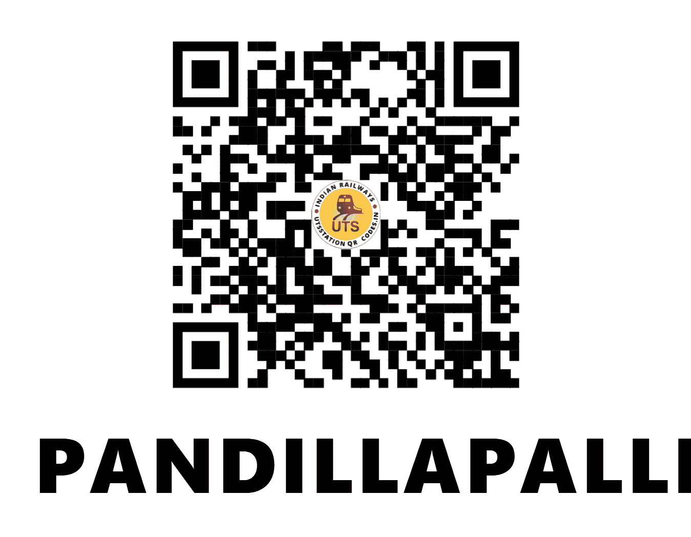 UTS QR Code for PANDILLAPALLI - PNDP (SC - TELANGANA)