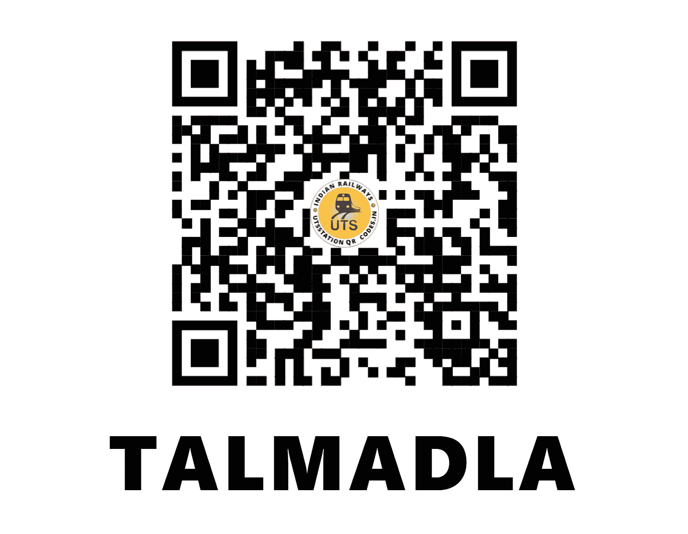 UTS QR Code for TALMADLA - TMD (SC - TELANGANA)