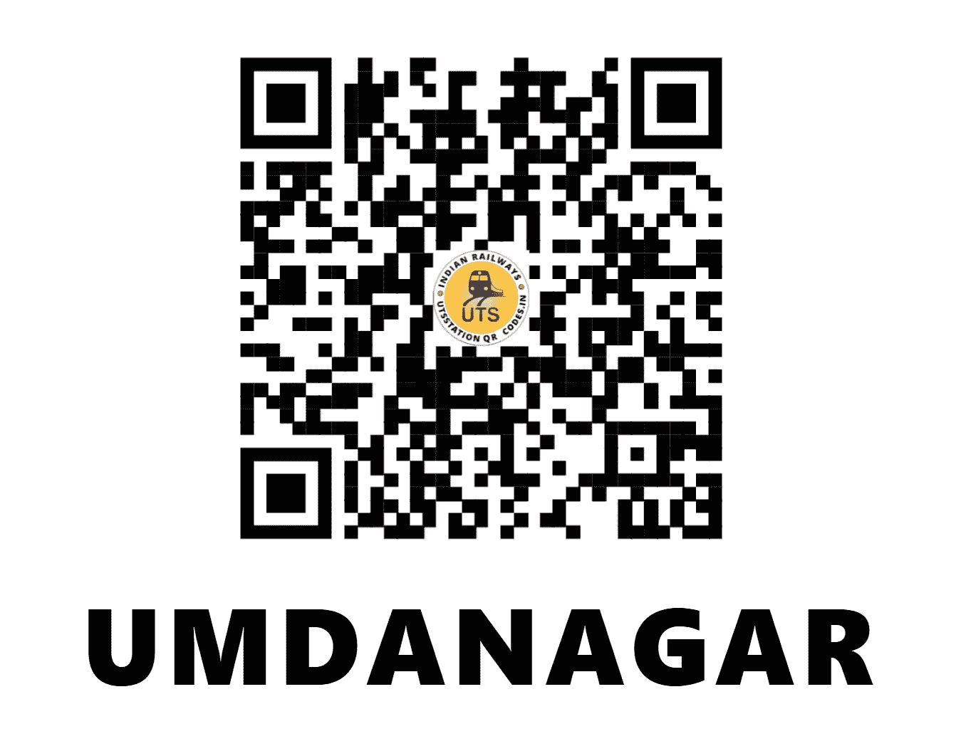 UTS QR Code for UMDANAGAR - UR (SC - TELANGANA)