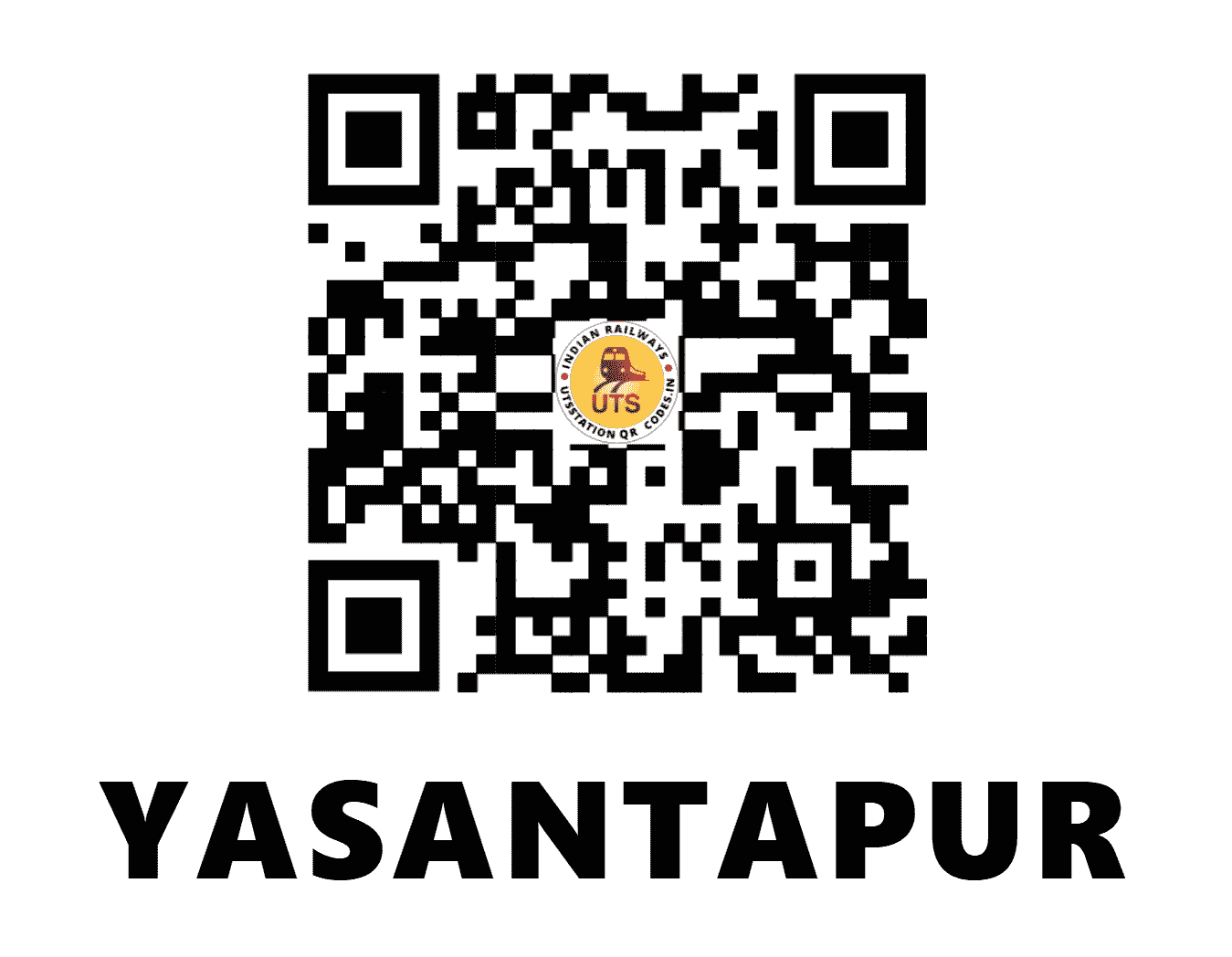 UTS QR Code for YASANTAPUR - YSPM (SC - TELANGANA)