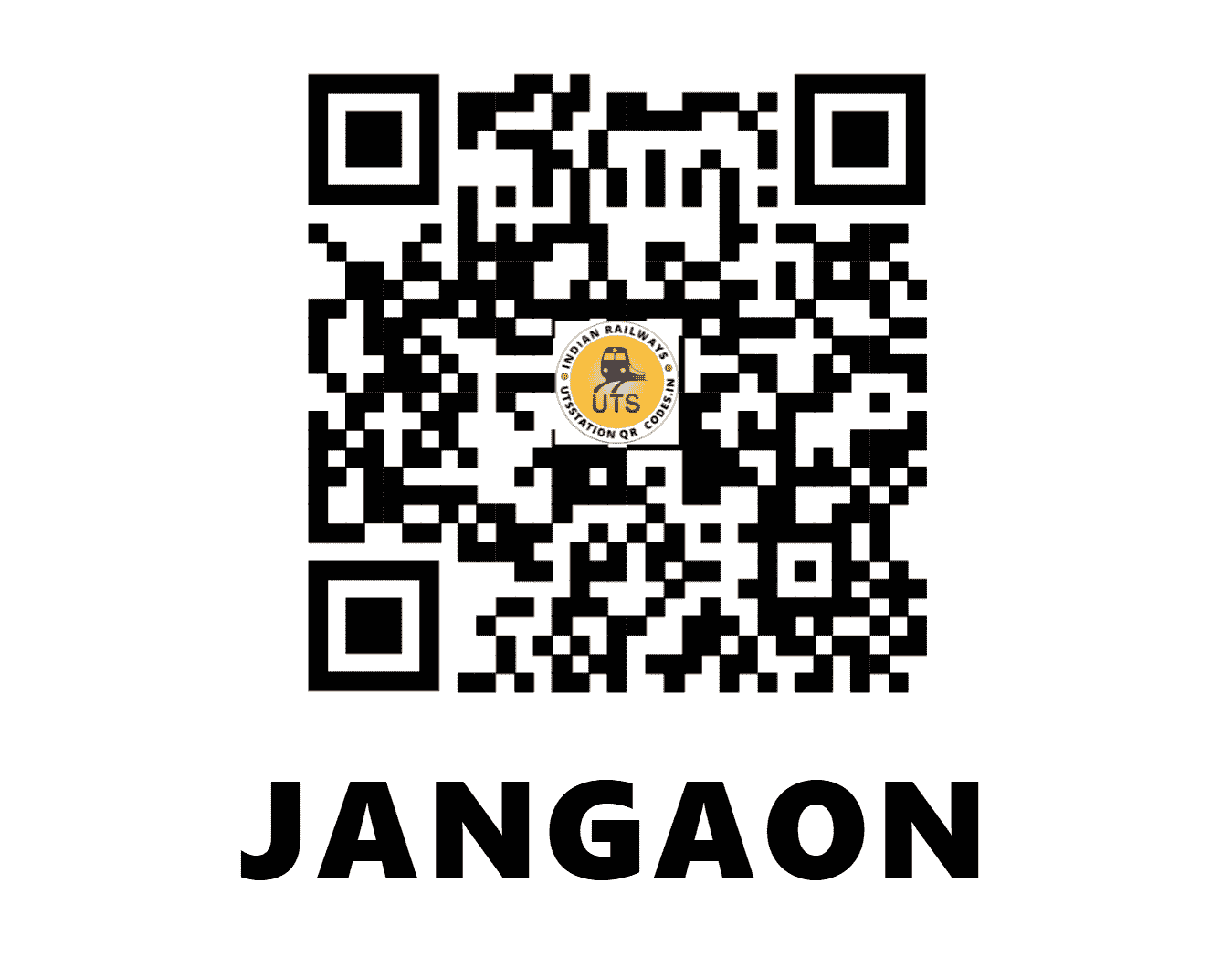 UTS QR Code for JANGAON - ZN (SC - TELANGANA)