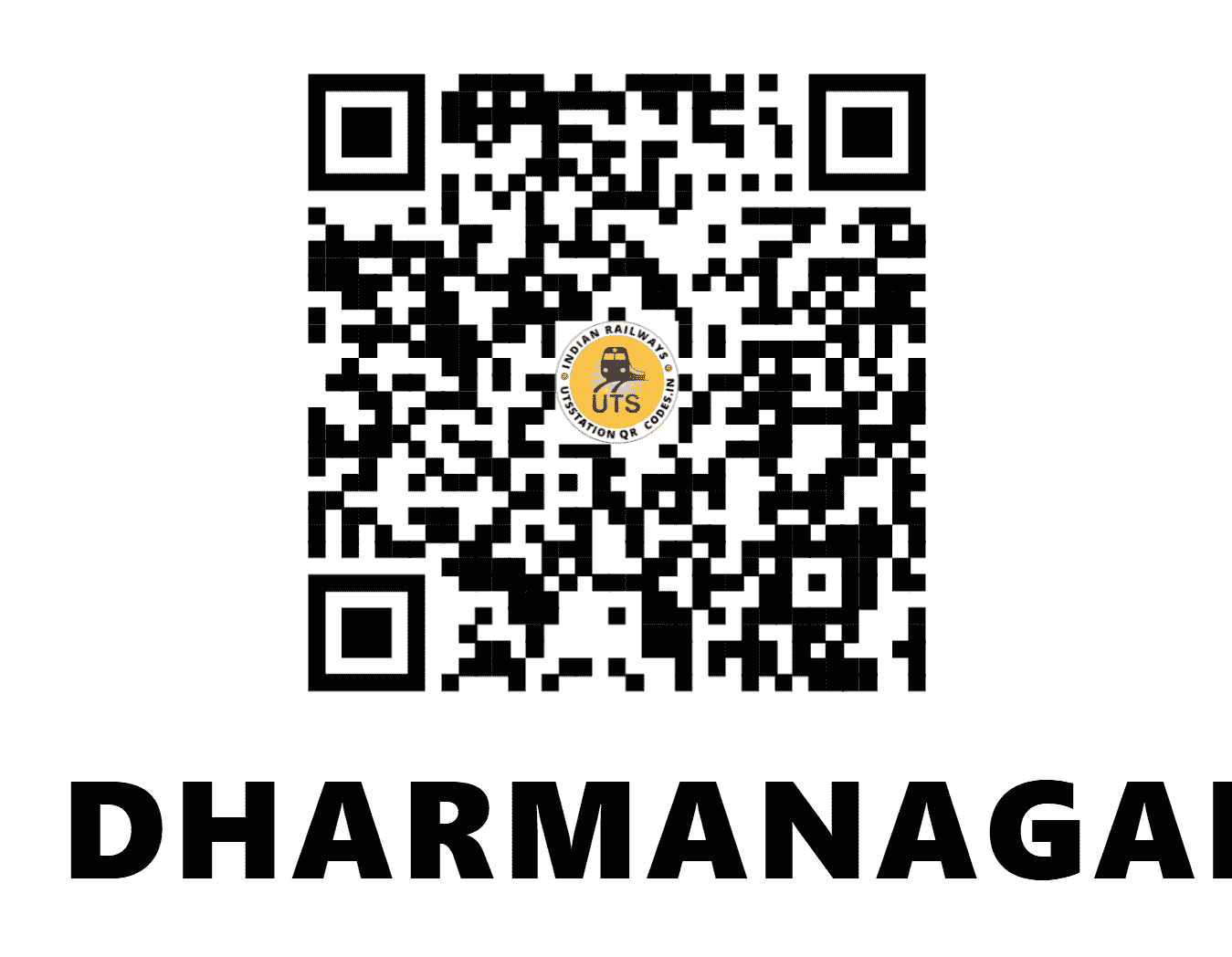UTS QR Code for DHARMANAGAR - DMR (NF - TRIPURA)